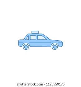 Car filled outline icon. Element of transport icon for mobile concept and web apps. Thin line Car filled outline icon can be used for web and mobile