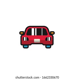 iconos de esquema rellenos de Camión. Ilustración vectorial. Trazo editable. Icono aislado adecuado para web, infografías, interfaz y aplicaciones.