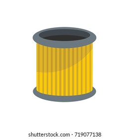 Car filter icon. Flat illustration of Car filter vector icon for web isolated on white background