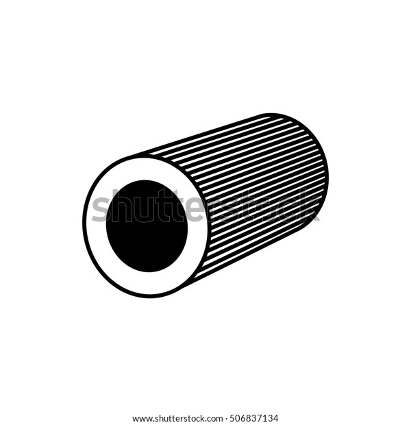 Car filter icon, vector\
illustration.