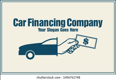 Car Financing Company Logo Creative Design