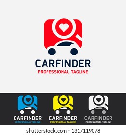 Car Finder Logo - Vector File