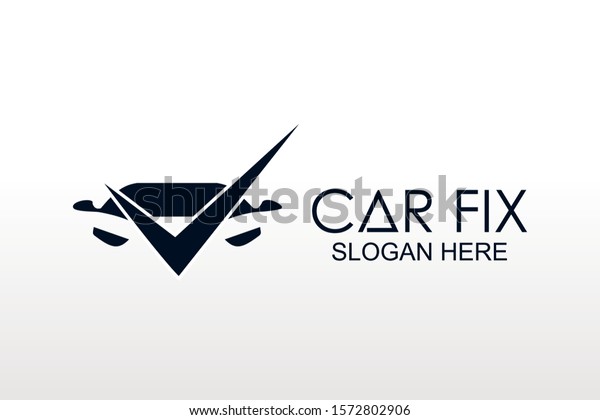 Car fix logo, Car service logo, car repair logo\
design vector