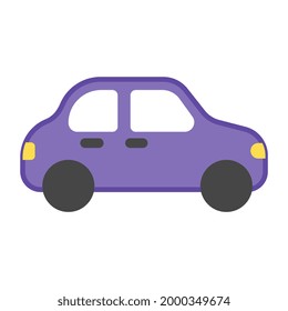 Coche, diseño plano del transporte privado