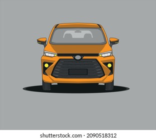 Car with flat design vector