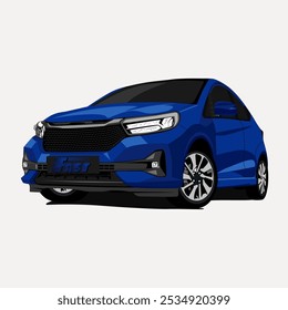 Car Flat Design Vector Image And Illustration