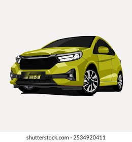 Car Flat Design Vector Image And Illustration