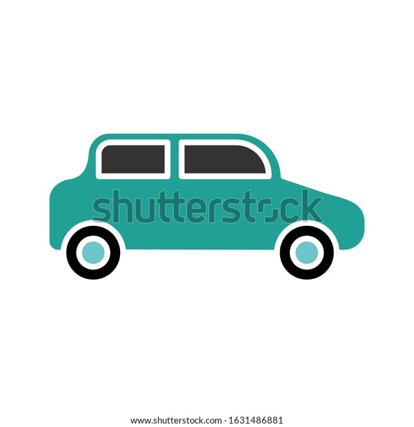 Car flat icon design\
vector illustration