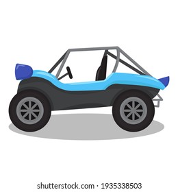 ilustración de icono plano de coche del gráfico vectorial