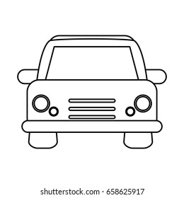 car flat illustration