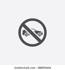 car forbidden Icon