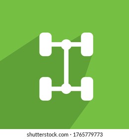 Autoframe-Symbol, Automobil-Symbol, Vektorgrafik