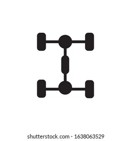 car frame icon design template. Trendy style, vector eps 10