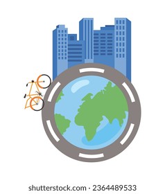 vector de diseño de día libre de coche aislado