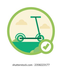 car free day singboard vector isolated