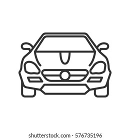 The car in front