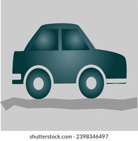 Icono de la línea delantera del coche. Símbolo de signo de estilo de contorno simple. Auto, visión, deporte, raza, concepto de transporte. Ilustración vectorial aislada en fondo blanco. EPS 10.