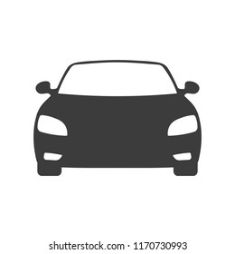 Car front view icon