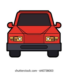 car frontview icon image 