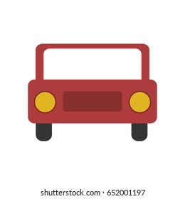 car frontview icon image 