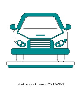 car frontview icon image