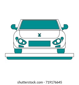 car frontview icon image