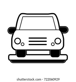 car frontview icon image