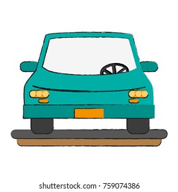 Car frontview vehicle