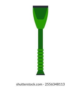 Ferramenta de limpeza de geada de carro vetor ilustração de desenho animado isolado em um fundo branco.