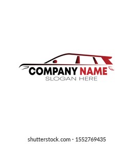 Car Garage Fast Logo Template
