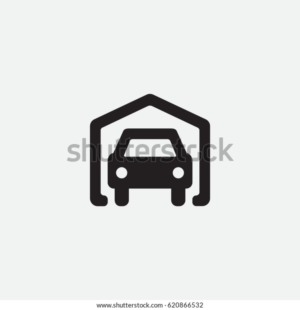 car garage\
icon