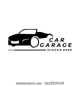 Car Garage logo design vector template. Car service logo design
