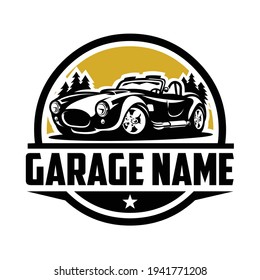 Car Garage Logo Vector. Premium Logo Design