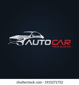 Car Garage Premium Concept Logo Design