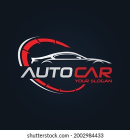 Car Garage Premium Concept Logo Design