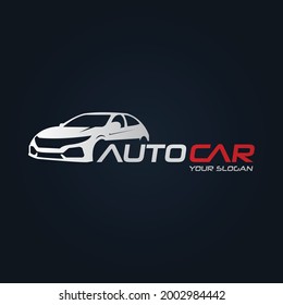 Car Garage Premium Concept Logo Design