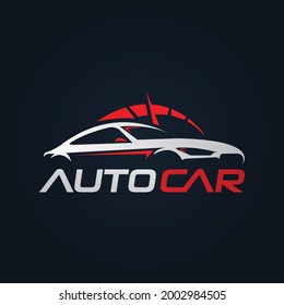 Car Garage Premium Concept Logo Design