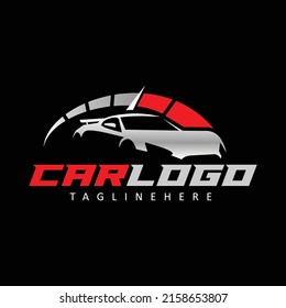 Car Garage Premium Concept Logo Design