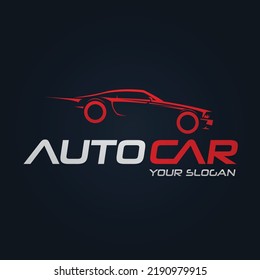 Car Garage Premium Concept Logo Design