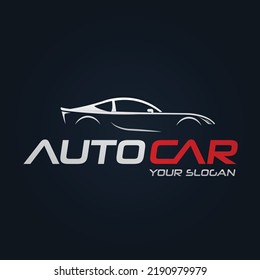 Diseño del logotipo de diseño de logotipo de diseño de diseño de diseño de logotipo de autocar Garage Premium