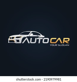 Car Garage Premium Concept Logo Design