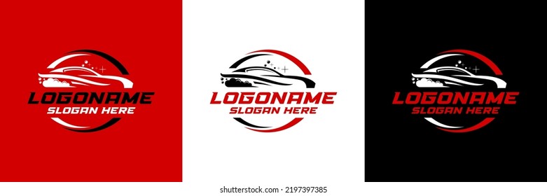 Car Garage Premium Concept Logo Design
