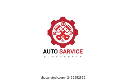 Car Garage Premium Concept Logo