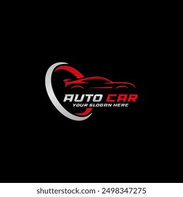 Car Garage Premium Concept Logo Design