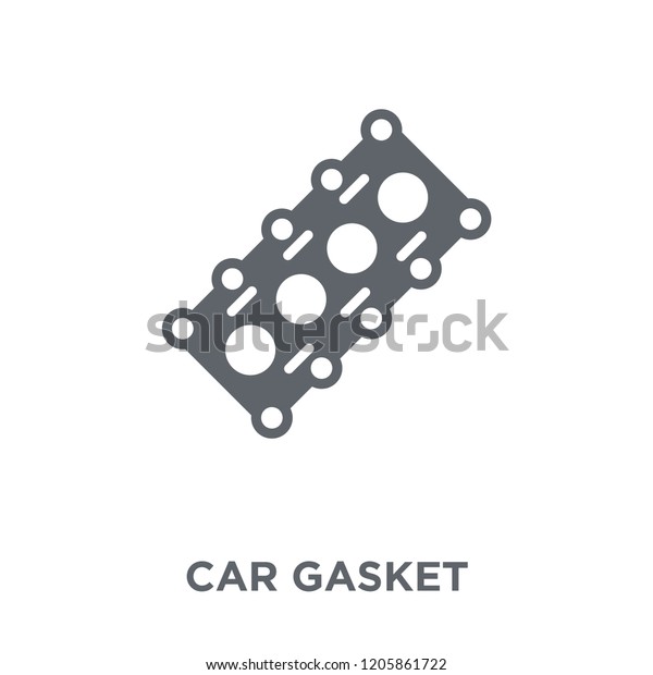 car gasket icon. car gasket design concept\
from Car parts collection. Simple element vector illustration on\
white background.