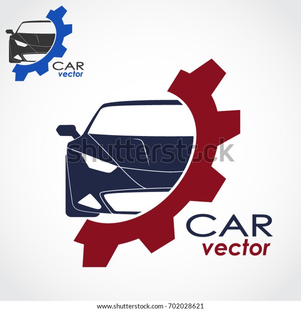 Car Gear Color Logo Stock Vector (Royalty Free) 702028621 | Shutterstock