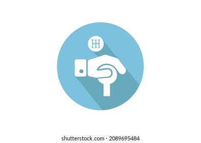 Autofahrwerk-Symbol Vektorgrafik