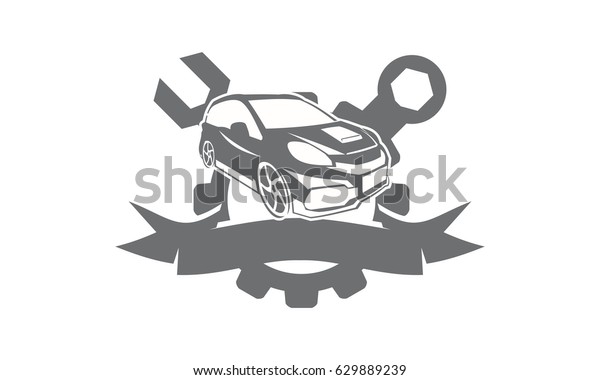 Car Gear Wrench Ribbon\
Logo