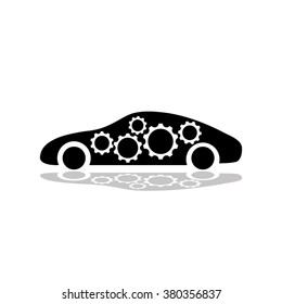 Car Gears Icon.