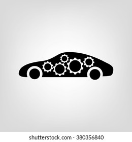 Car Gears Icon.